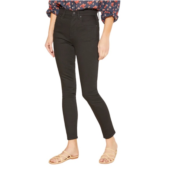 Outerknown S.E.A. STRAND HIGH RISE SKINNY NWT Black Size 26 - Picture 1 of 8